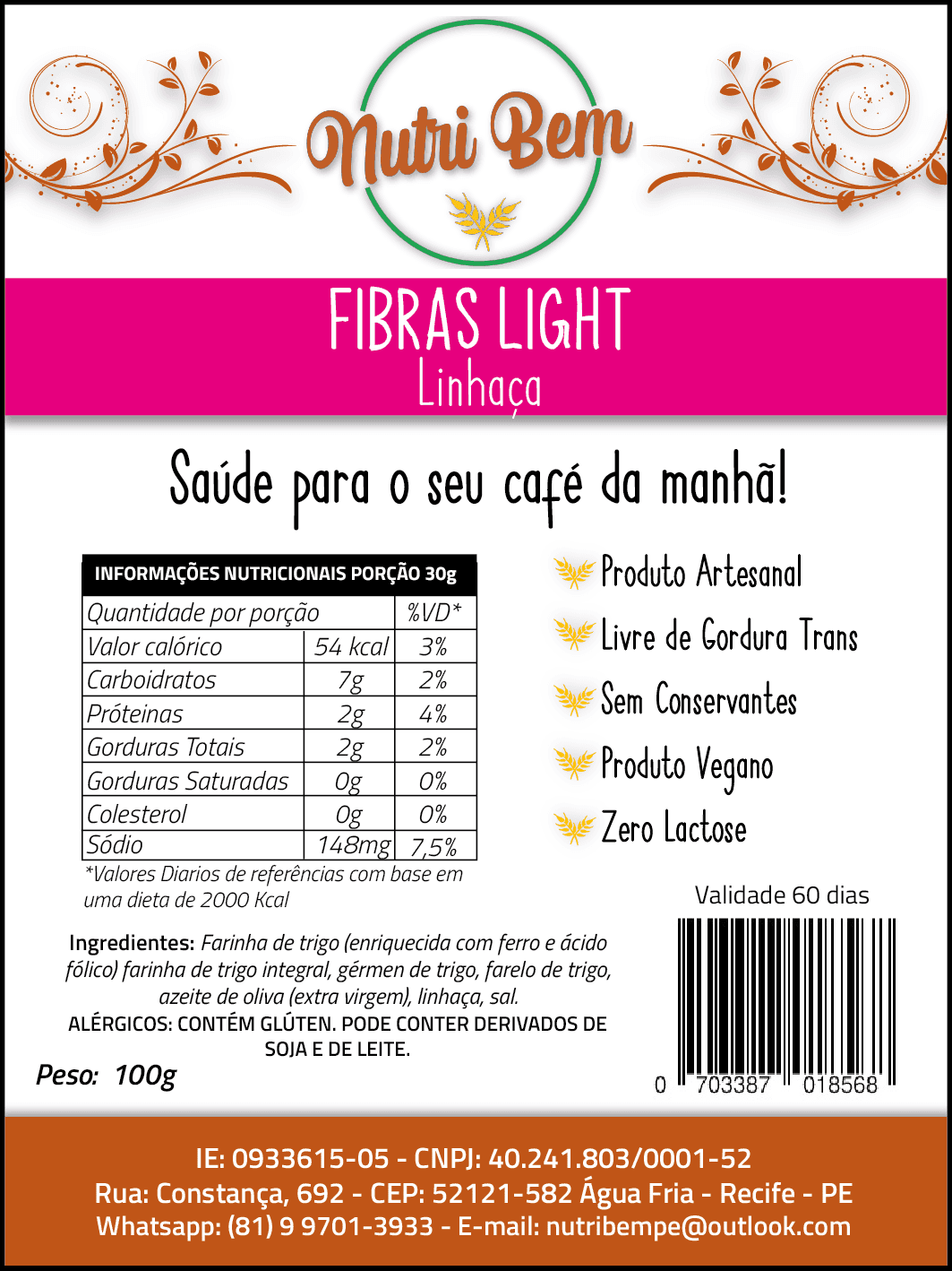 Fibra Light Linhaça